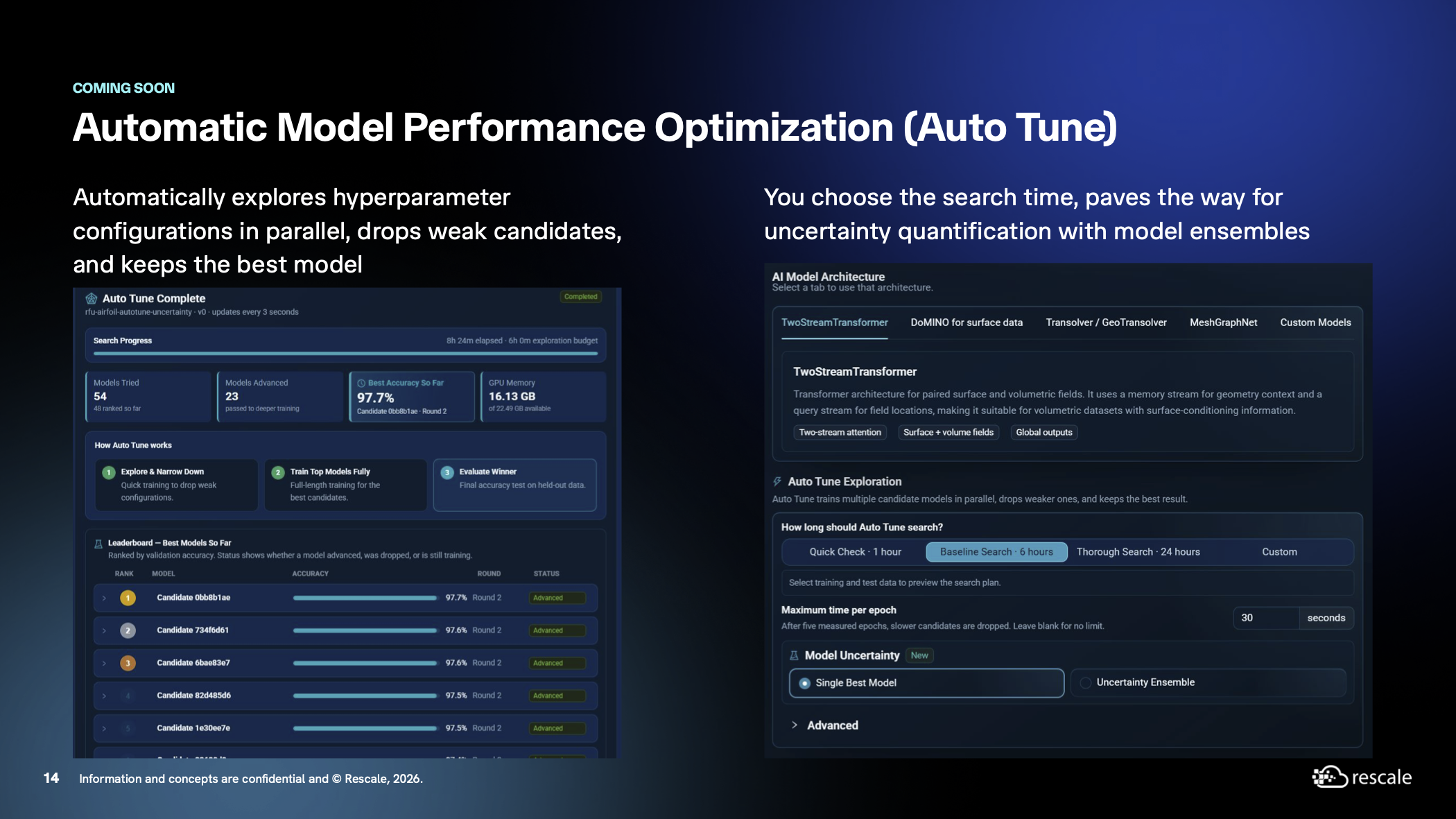 Streamline AI Physics Model Training and Deployment with Auto Tune