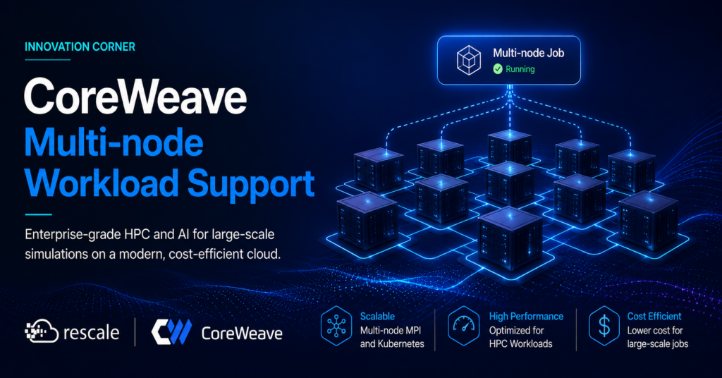 Coreweaveのマルチノードワークロードサポート