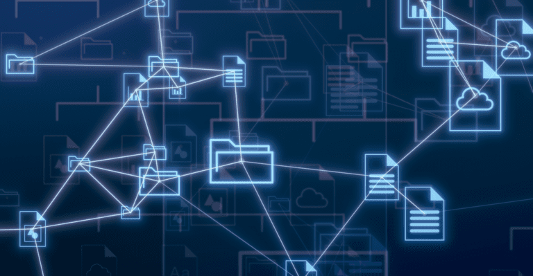 Network of data and files