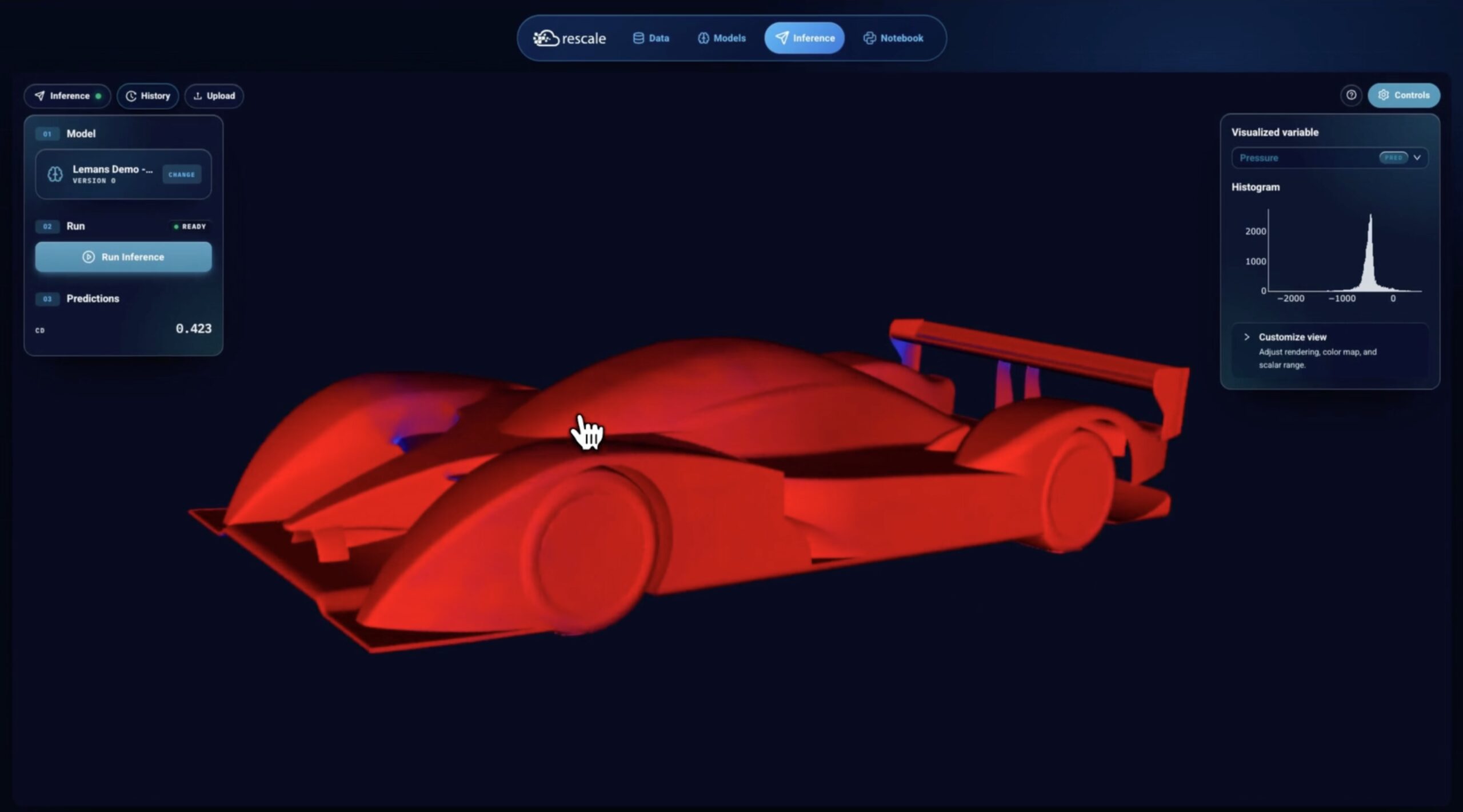 Local Inference Runner UI scaled