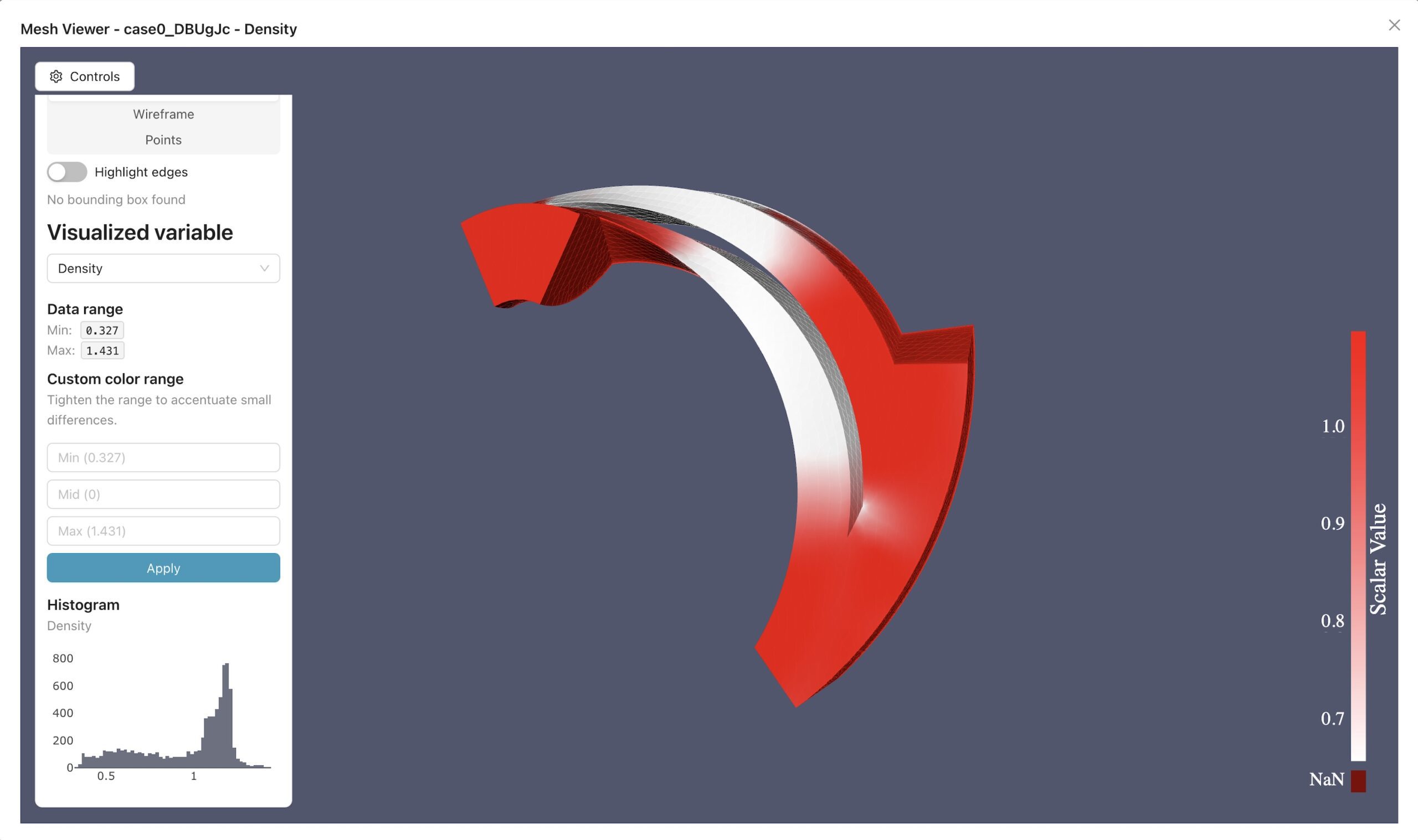 AI 물리 스케일 조정