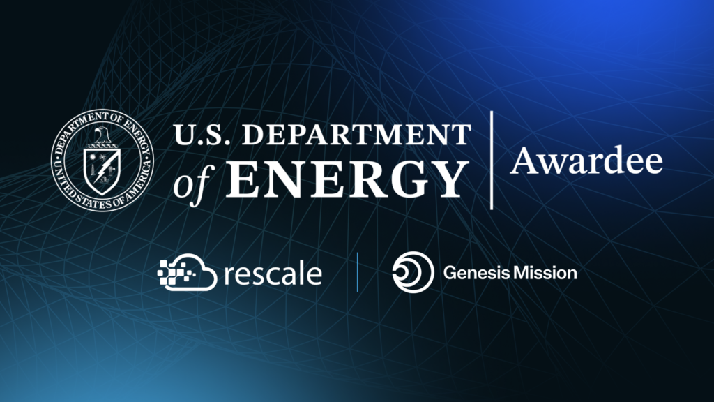 Rescale、米国エネルギー省Genesis Missionの助成対象に選定