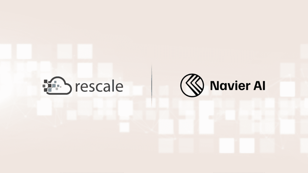 Rescale と Navier AI が提携して AI 物理学による計算工学を加速