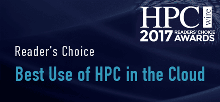 Rescale Receives 2017 HPCwire Readers’ Choice Award for Best Use of HPC in the Cloud